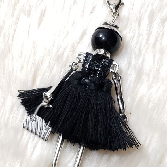 ⤵⤵New Tassel Cute Doll Handbag Keychain Keycharm - Picture 1 of 3
